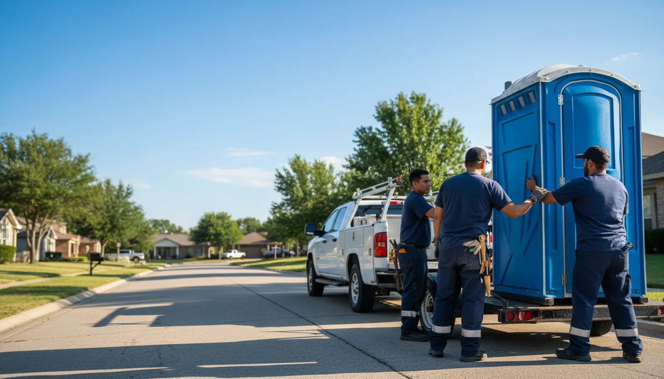 Portable Toilet Rental in Menard, TX near me